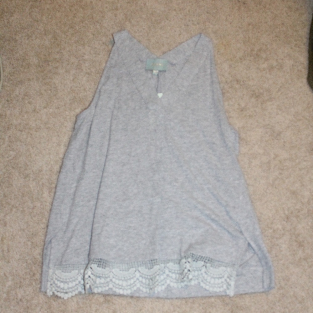 Gray blouse
